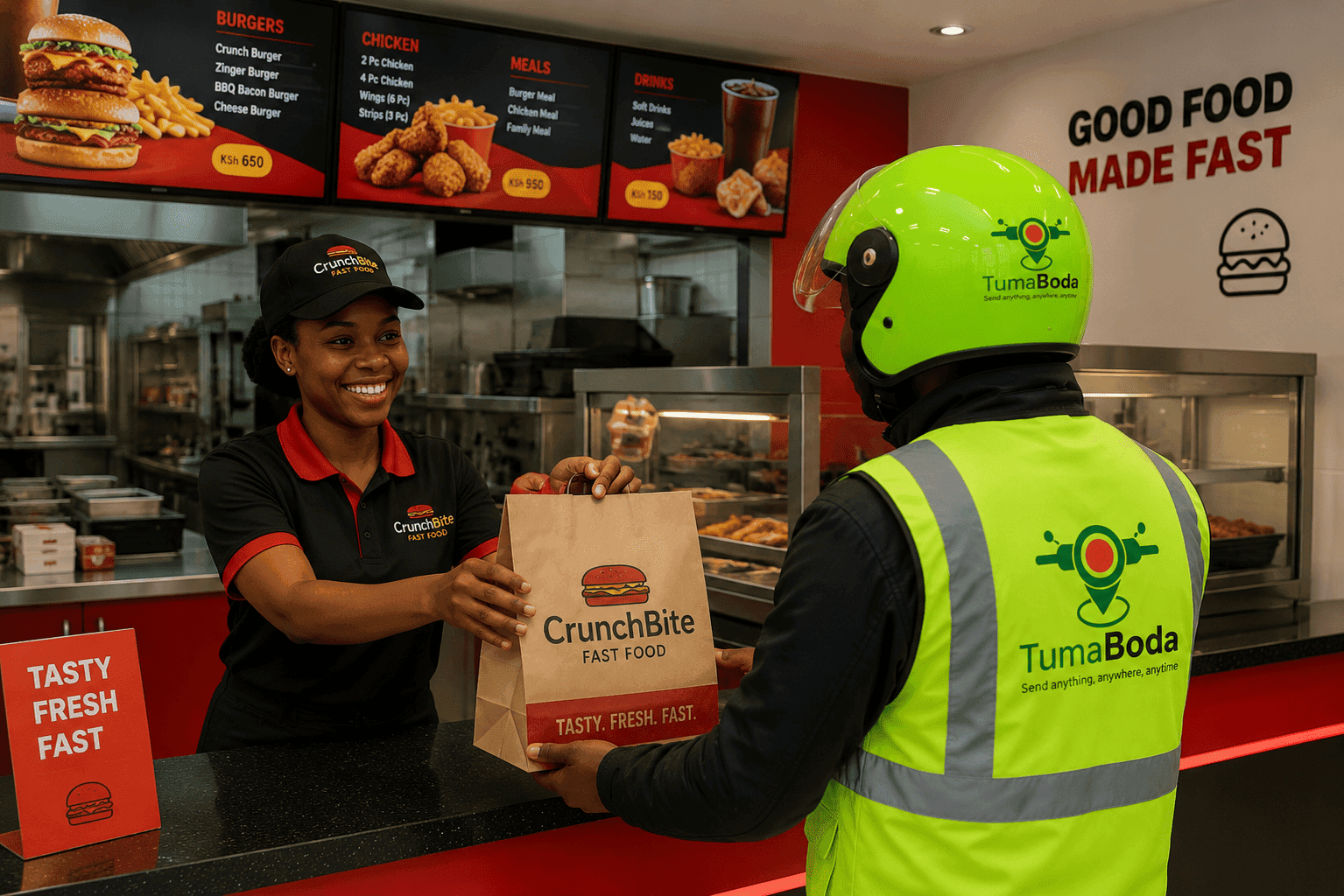 TumaBoda Fast Food Delivery Platform