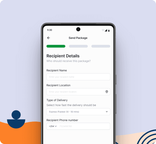 Step 1: Request a delivery